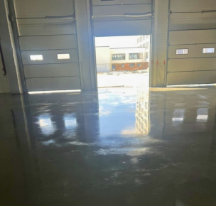 Промышленный бетонный пол с Polymesh 38 мм